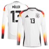 Camiseta de fútbol Manga Larga Alemania Muller 13 Primera Equipación Euro 2024 - Hombre